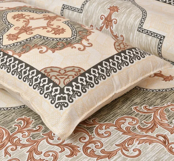Green_Cotton_Kaleen_Blossom_Double_Bedsheet_With_Pillow_Cover_100_X_108_Cm